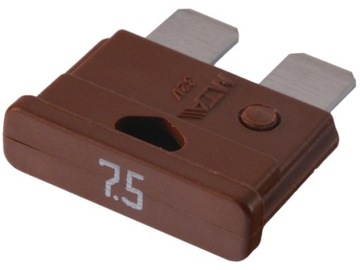 Fuse shallow water uni unival mta 0600420, 0700320, 0710320 7, 5a 10 pieces, фото