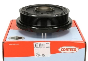 Corteco pulley 11237800026 bmw engine n57!!, фото