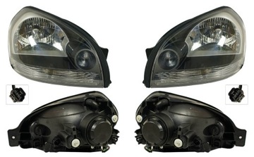 Рефлекторы фонаря 2шт hyundai tucson 04-09 новое электрическое, фото
