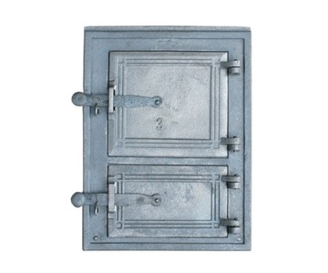 Door for kitchens tiled for kitchens kindling cast iron double, фото