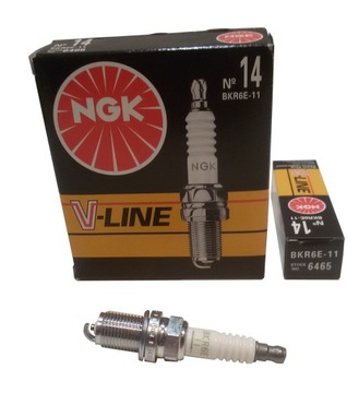 Spark plug ngk bkr6e - 11 vl14 6465 v - line 14, фото