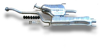 Opel zafira a 1.6 1.8 2.2 1999-2005 max set mufflers shock absorber average back, фото
