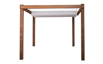 Zagiel sunscreen expanding roll white to the roof pergola 2, 5x5, фото