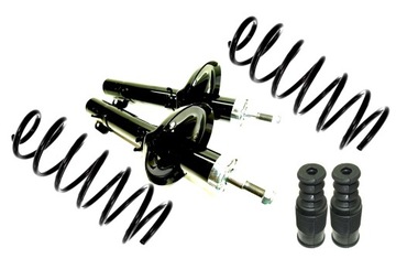 Shock absorbers springs rubber (tires) in front of vw golf 4 bora valley##, фото