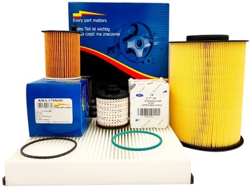 Ford focus 3 mk3 1.5 tdci filter set kraft, фото