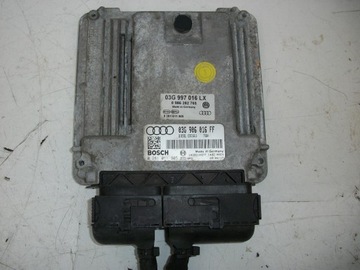 Компьютер контроллер двигателя audi a3 8p 03g997016 lx, фото