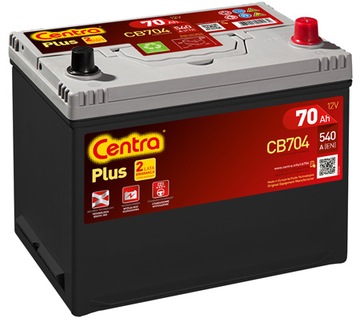 Battery center plus 70 ah, 540 a, cb704, фото