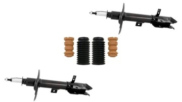 Shock absorbers front jeep compass+protection set, фото