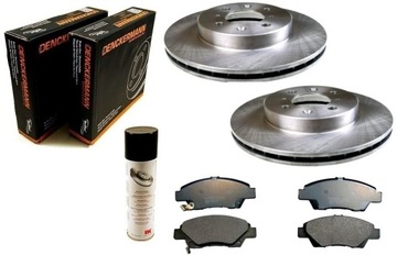 Тормозные диски колодки honda city gm jazz 3 ge insight с 2008- перед 262mm x 21mm, фото