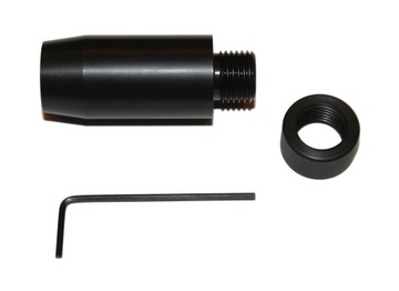 Adapter to hatsan 135 threaded 1/ 2 unf+ protection metal, фото