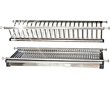 Drainage to dishwashing detergent dryer drain pipe 80cm. - stainless steel branded, фото