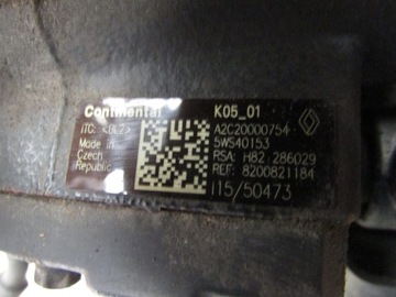 Насос высокого давления (инжекционный насос 8200821184 nissan qashqai 1.5 j10, фото