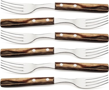 Tramontina 6x fork dessert polywood brown, фото