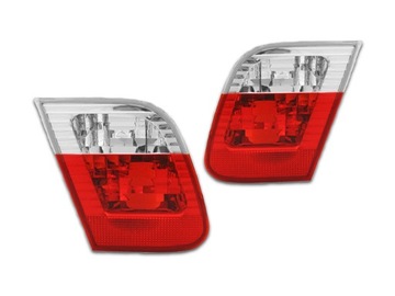 Фонарь задний комплект белый указатель поворота bmw 3 e46 01 - рестайлинг седан, фото