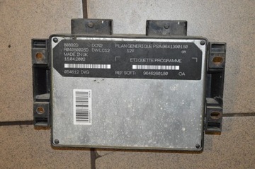 Citroen berlingo 1 control unit motor 9641390180, фото