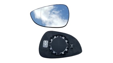 Mirror element left to ford fiesta mk7 b - max 08 - 2017 glass left, фото