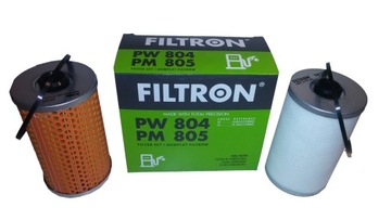 Fuel filter pm804 pm805 set filters iveco star f8045, фото