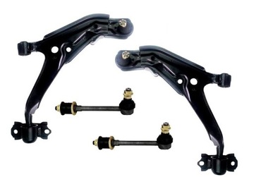 Levers lower finger bushings stabilizer racks nissan primera p11 front set, фото