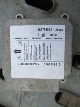 Sensor air bag ldv maxus 2.5 crd 587750012, фото