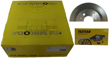 Тормозные диски mikoda 1111 колодки optima sportswagon перед, фото