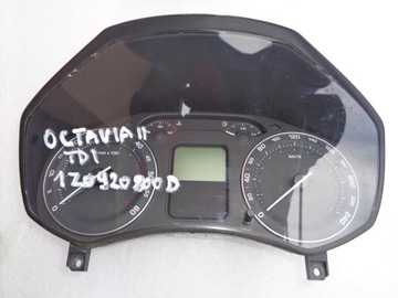 Панель приборов skoda octavia 2 tdi 1z0920800d, фото