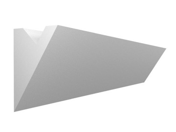 Накладка освітлення gzyms led підсвідка gzyms освілювальний профіль xps 75x30 легкий, фото