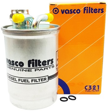 Audi a4 b7 a6 c6 2.0 tdi fuel filter vasco, фото