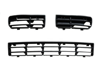 Vw golf 4 1997 - 2006 решетки заглушки бампера переднего, фото
