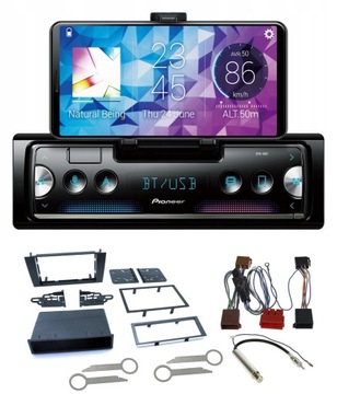 Pioneer sph-10bt bluetooth рамка audi a4 b5 99-01, фото