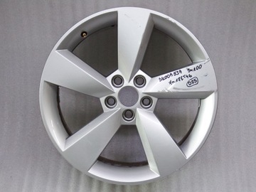 Диск skoda rapid 5x100 7x17 et46 oem 5ja601025c, фото
