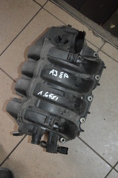 Intake manifold audi a3 8p 1. 6fsi 03c129711f, фото