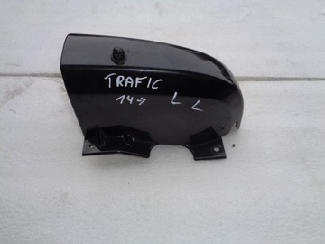 Overlay on headlights left rear protection trafic 3 2014 -, фото