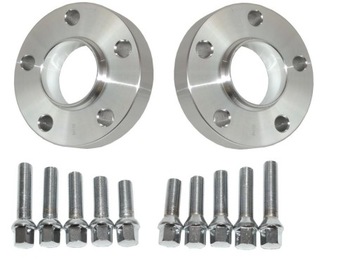 Spacers (spacers)+ bolt 5x112 25mm 57, 1 vw audi seat, фото