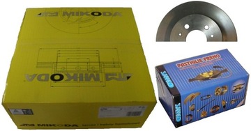 Disks mikoda 2261 pads subaru trezia ass 259mm, фото