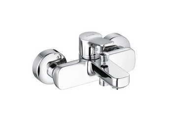 Kludi pure& easy змішувач для ванни настінний хром 376810565, фото