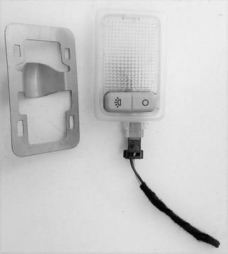 Lamp framed m. mondeo mk4 c - max s - max+ connector, фото
