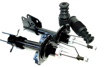2x shock absorbers rubber (tires) front renault laguna 2, фото