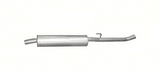 Вихлопна труба середній fiat ulysse об'єм. 2, 0 jtd 02-06r., фото