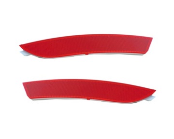 Seat leon 2 cupra fr blinds reflectors rear bumper, фото