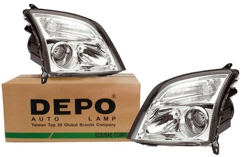 Headlights opel vectra c signum 01-05 left+ right, фото