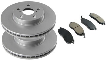 Тормозные диски колодки перед nissan juke qashqai koleos, фото