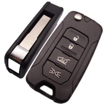 Key hull key jeep renegade, фото
