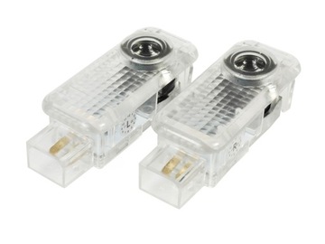 Led підсвідка лого проектор до skoda superb fabia roomster, фото