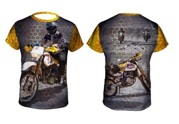 Термо футболка t-shirt suzuki dr650 enduro, фото