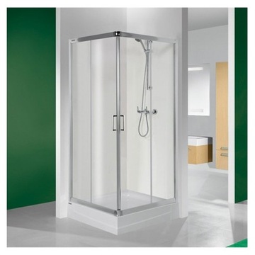 Комплектная салона душевая 90 x 90 бассейн сифон, фото