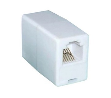 Бочка телефонна муфта RJ12 6P6C