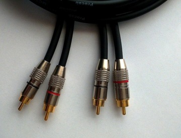 Procab кабель 2 x RCA / 2 x RCA (чинч) 6 м