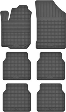 Citroen C8 (02-14) гумові килимки лоток 7 осіб