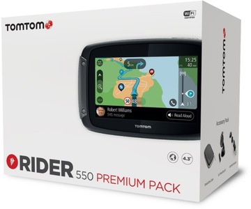 TOMTOM RIDER 550 преміум мотоцикл GPS