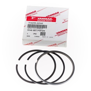 YANMAR L40 поршневые кольца 0.25 714250-22543